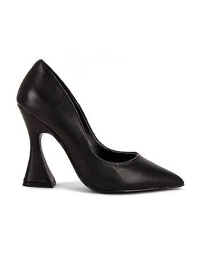 Steve Madden | Leather Flared Heel Pump